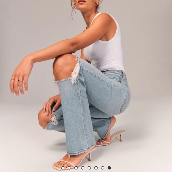 Abercrombie 90s relaxed jean size 24 - Picture 5 of 5